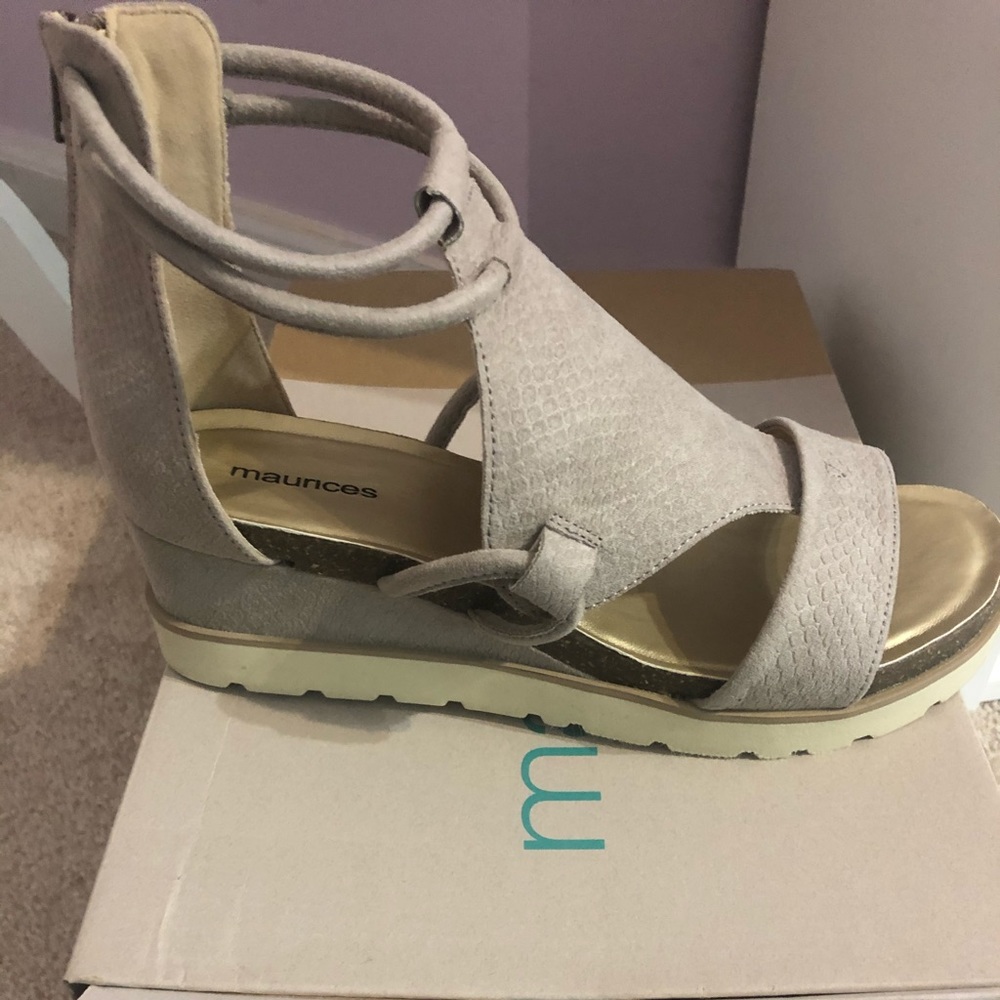 Maurices Hallie Sporty Zip Back Wedge